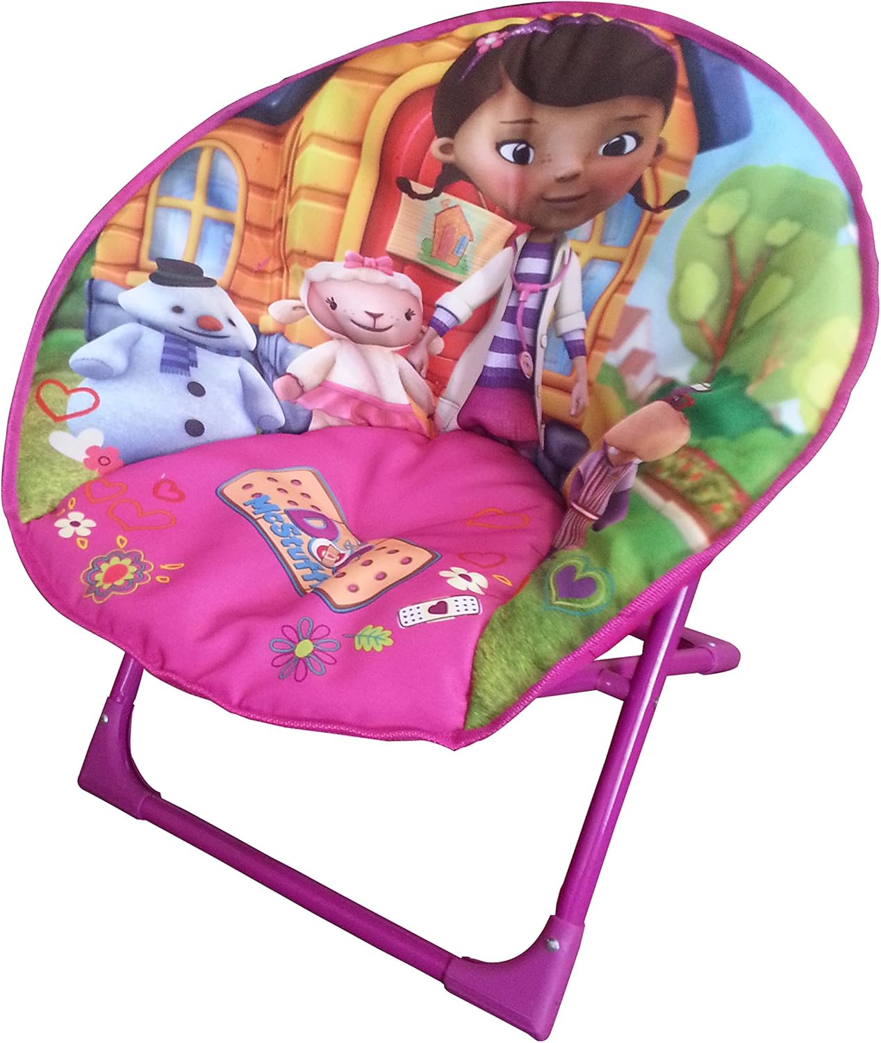 doc mcstuffins upholstered chair