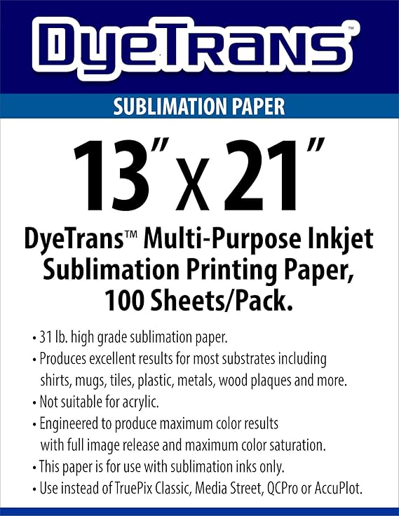 accuplot sublimation paper amazon