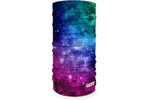 GOT Sports Tube Bandana - Neck Gaiter for Women Men, Face Mask, Neck Wrap, Head Scarf, Curly Hair Sleep Protection