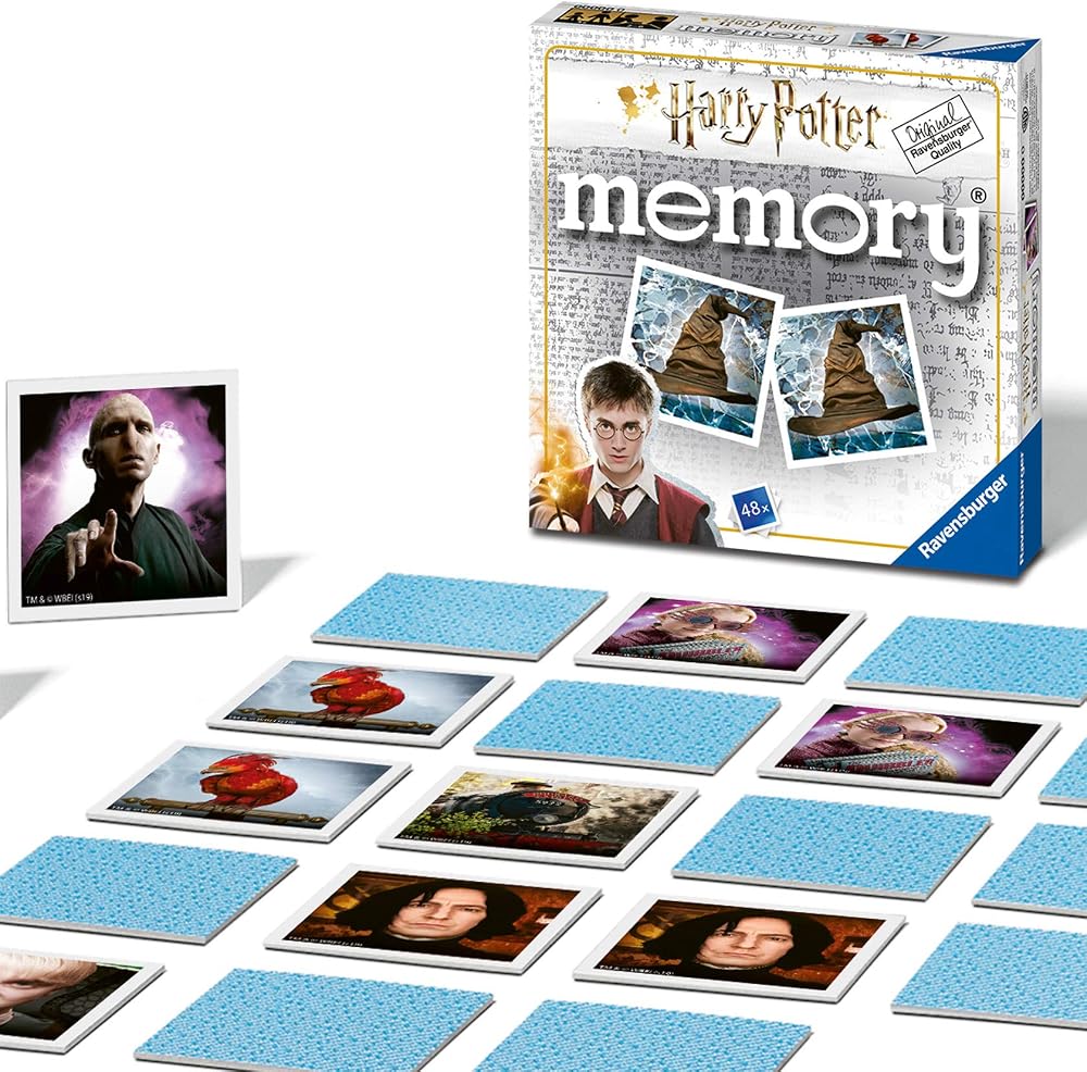 Ravensburger Harry Potter Mini Memory Game 48 Cards Matching Pairs