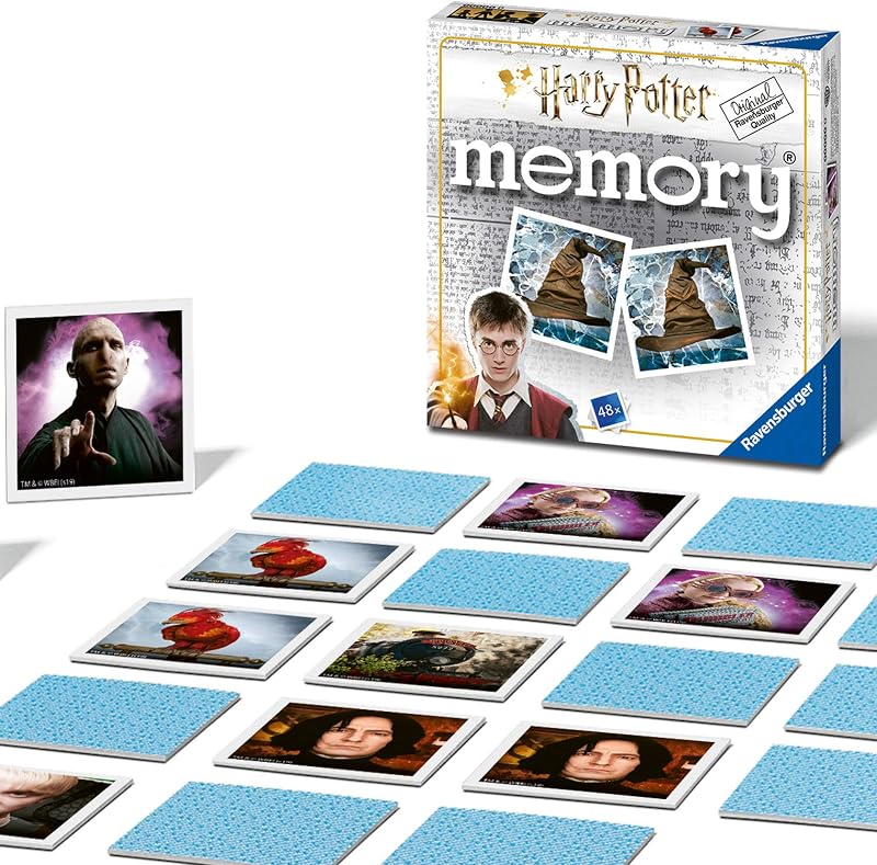 Ravensburger Harry Potter Mini Memory Game 48 Cards Matching Pairs
