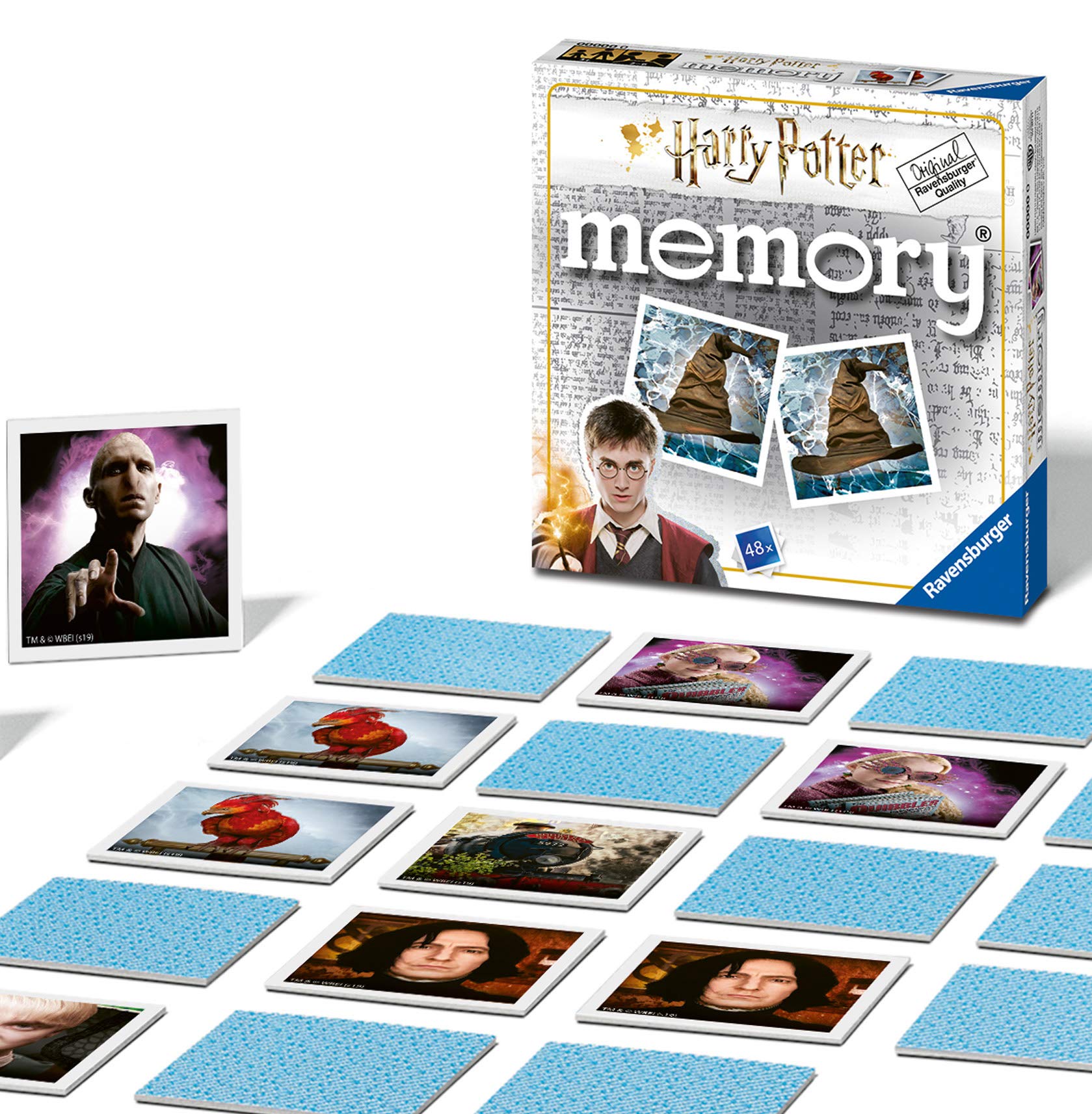 Ravensburger Harry Potter Mini Memory Game - Matching Picture Snap Pairs for Kids Age 3 Years Up