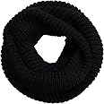 NEOSAN Womens Thick Ribbed Knit Winter Infinity Circle Loop Scarf