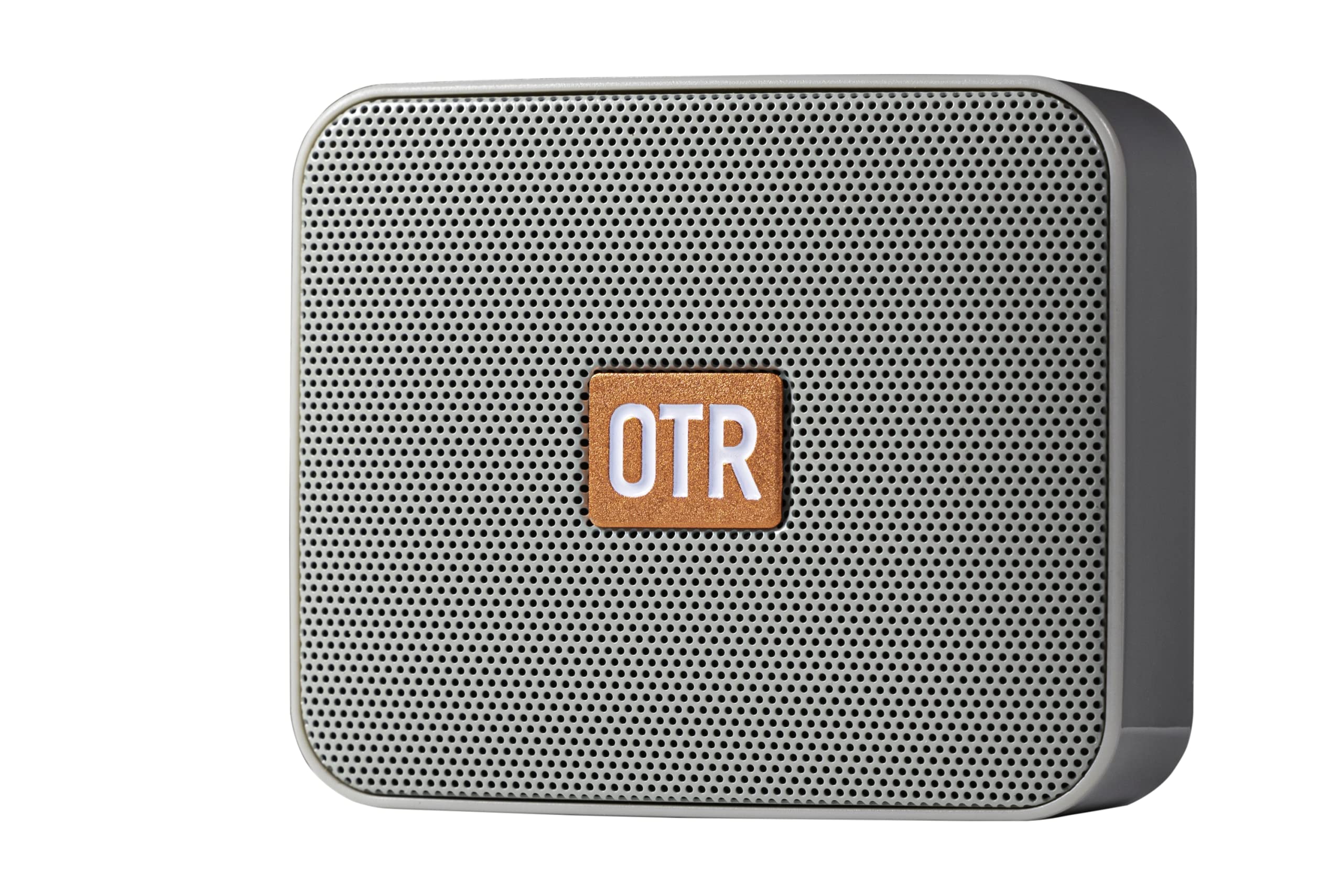OnTrack OTR Portable Wireless Speaker 5W Bluetooth With Aux-in and SD Card plus USB support (Gray)