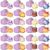 Aphmau Mystery Squishy Figure - Bakery Party Pack of 24 | YouTube Minecraft Gaming Channel, Mystery Unboxing, 1 of 8 to Collect, Detailed Super Soft Squishies, Official Aphmau Merch