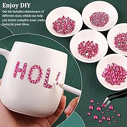 Resin Rhinestones for Crafting with B7000 Jewelry