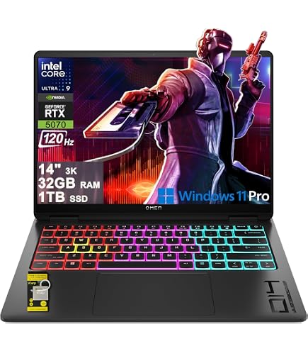 Amazon.com: HP OMEN Transcend 14 AI Gaming Laptop 14.0