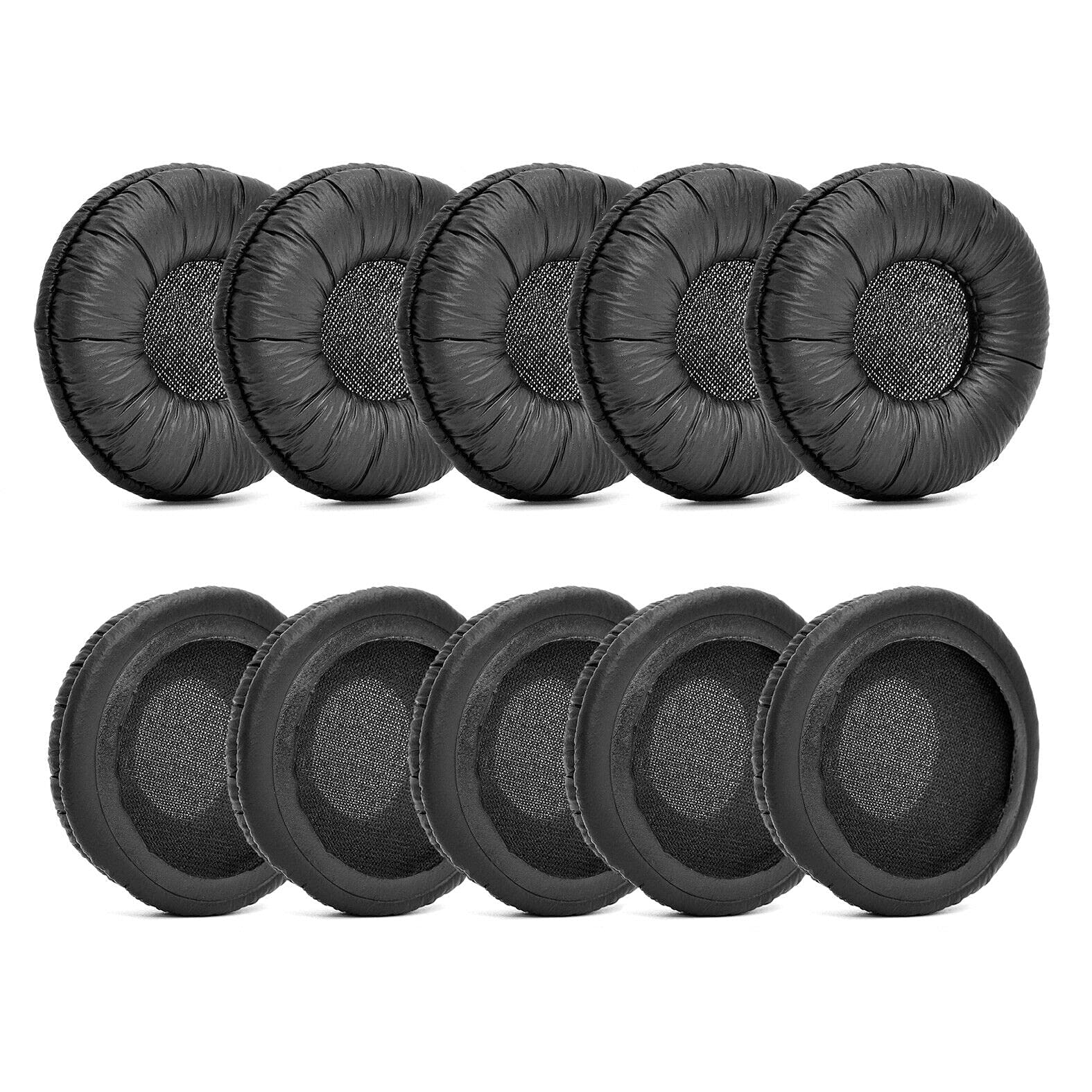 Replacement Headphone Earpads Compatible with DT990 DT880 Ear Cushions Headset Cover (Frogskin)