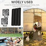 Zerodis 10W Solar Panel Fan Kit Dual Exhaust Weatherproof Wall Mount Ventilation view 3
