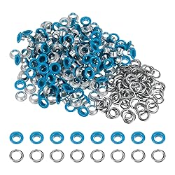 HARFINGTON 200 Set Color Round Grommets 6mm