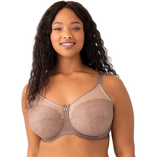 Wacoal Women's Retro Chic Full Figure Underwire Bra, Heather Rose