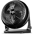 Vornado 62 Whole Room Air Circulator Fan with 3 Speeds, Black