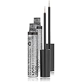 NYX Professional Makeup Liquid Crystal Liner, Crystal Gunmetal, 0.17 Ounce