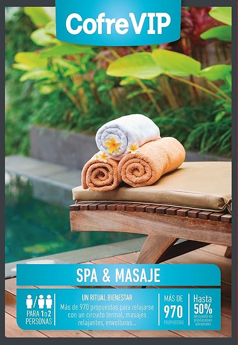 CofreVIP Caja Regalo SPA & Masaje: Amazon.es: Deportes y aire libre