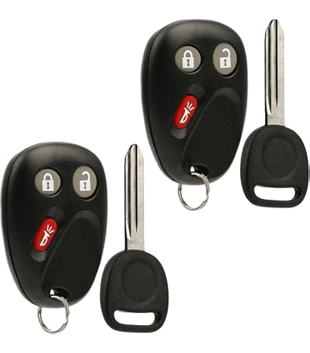 Transponder Zündschlüssel B111-PT - 2 Stück Für Chevy GMC Buick