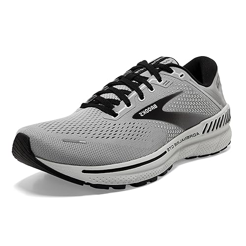 Brooks Men's Adrenaline GTS 22 Supportive Running Shoe Alloy