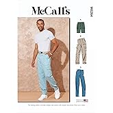 McCall's M8264AA Men's Bermuda Shorts and Cargo Pants Sewing Pattern Kit, Code M8264, Sizes 34-36-38-40-42