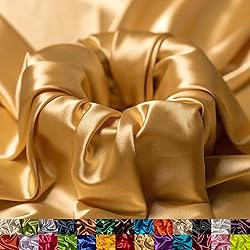 Stretch Charmeuse Satin Fabric by The Yard