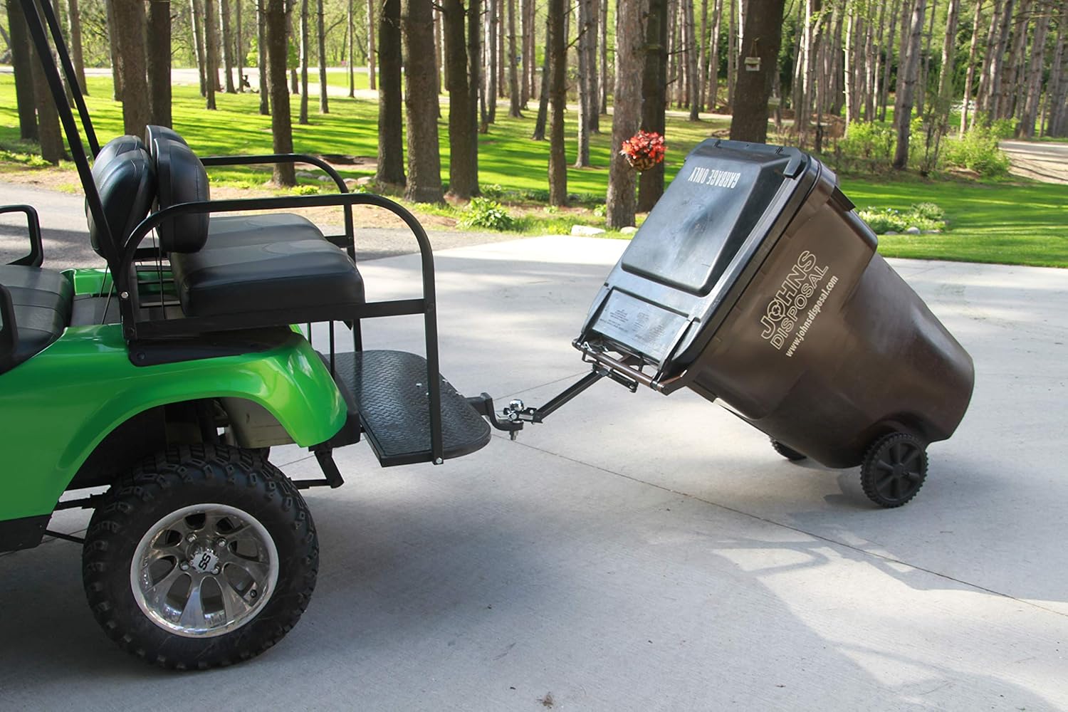 Car & Truck Racks Car & Truck Exterior Parts Garbage Can Hauling device by Garbage Commander