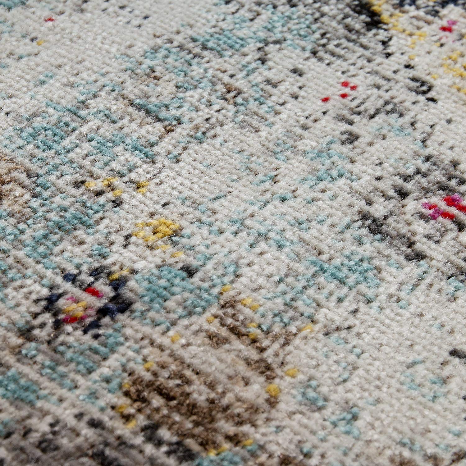 Mua Paco Home Indoor And Outdoor Rug Modern Orient Print Terrace Rug Weatherproof Turquoise Yellow 120x170 Cm Tren Amazon Äá»©c Chinh Hang 2020 Fado