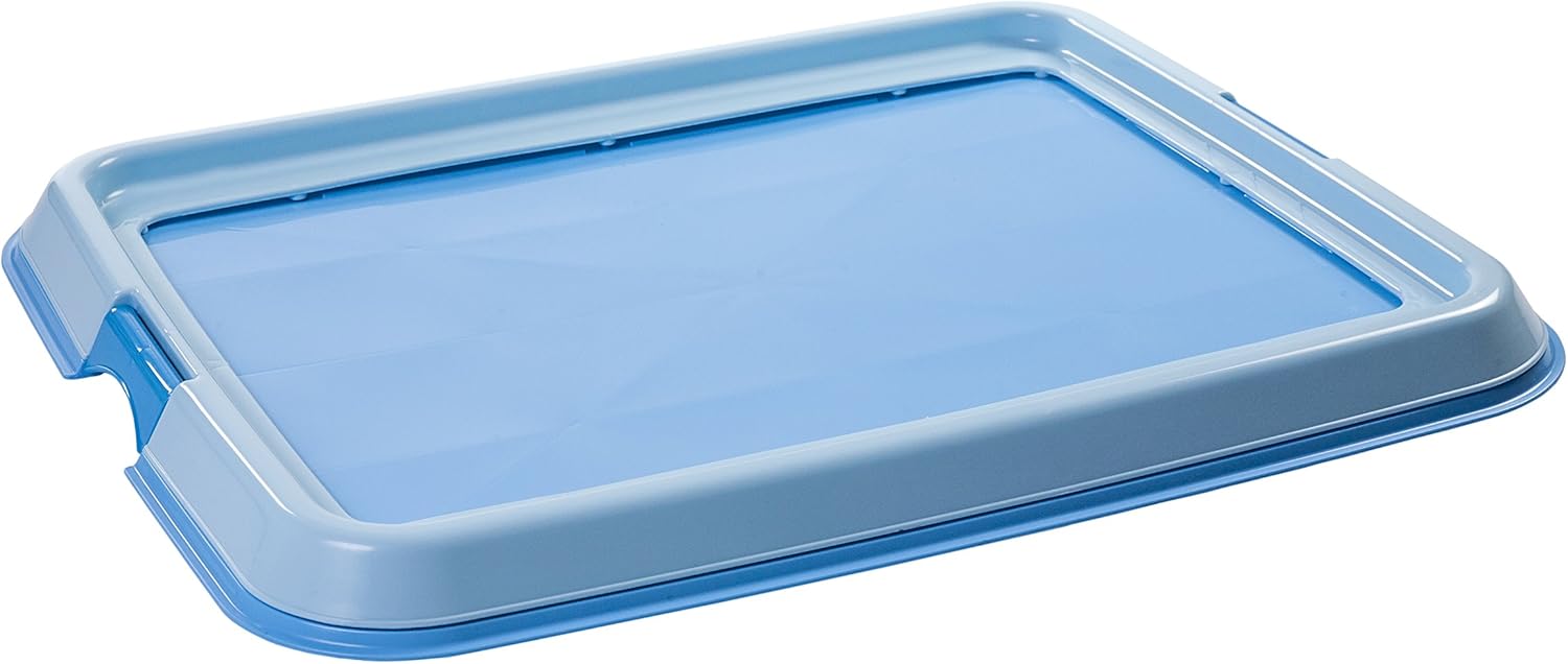 Iris Ohyama, Training pad holder / puppy training tray, 2 latch closure, nonskid rubber feet