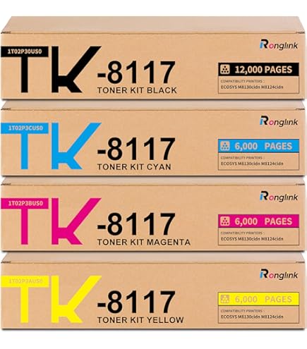 Amazon.com: KYOCERA 1T02TWCUS0 Model TK-5282C Cyan Toner Kit for