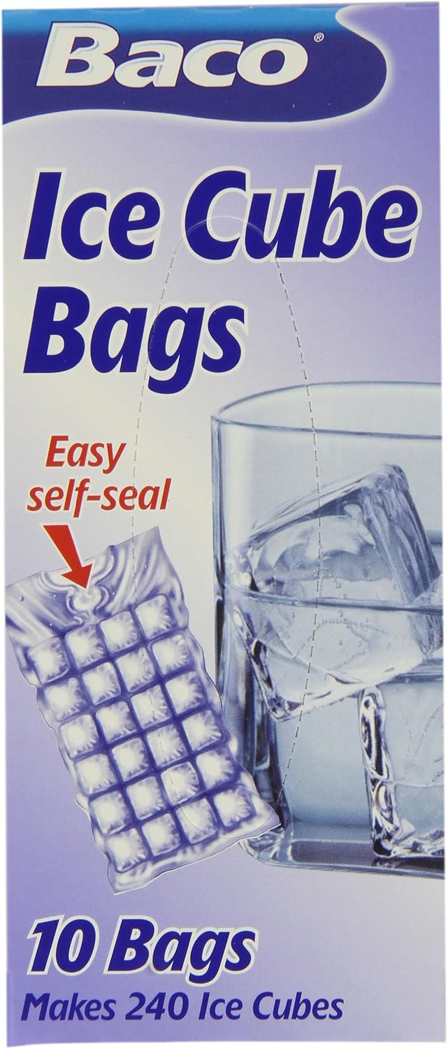 Baco 10 Ice Cube Bags (Pack of 6) Amazon.co.uk Health & Personal Care