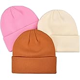 Rosoz Toddler Beanie Boys Girls Baby Knit Warm Beanies Kids Children Winter hat Caps