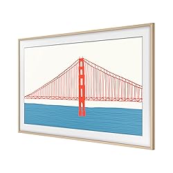 SAMSUNG 85” The Frame Customizable Bezel for