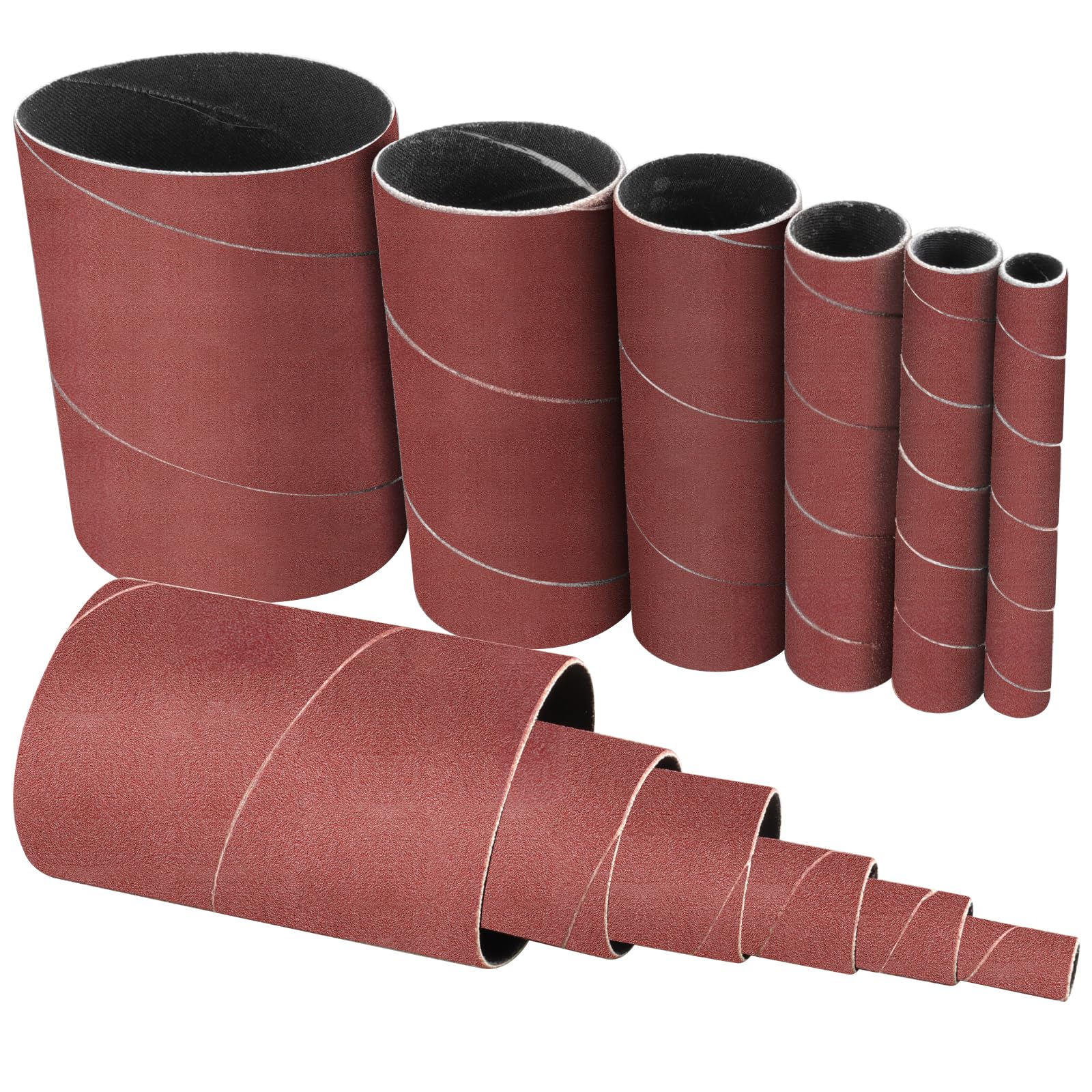 Shineboc 12PCS Aluminium Oxide Sanding Sleeves for Oscillating Sander, 400 Grit