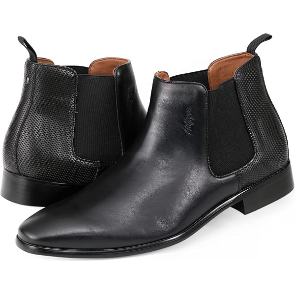 Calvin‎ Klein Chelsea Boots Black Leather Donto CMDONTO - Mens size 8 M Calvin Klein Men main image 4
