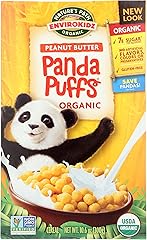 EnviroKidz Peanut Butter Panda Puffs Organic Cereal, 10.6 oz