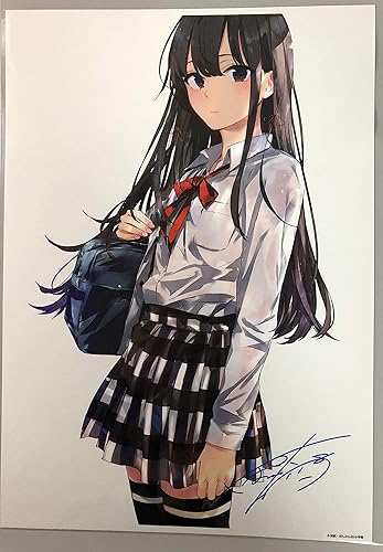 Amazon Co Jp ぽんかん 展 やはり俺の青春ラブコメはまちがっている 版上ぽんかん 先生サイン入り ミニアートグラフa 雪ノ下雪乃 ぽんかん展 俺ガイル 青春ラブコメ ホビー 通販