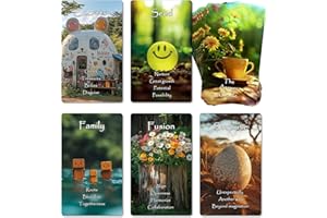 Trikendou Intuition Oracle Cards Deck, A 78-Card Deck for Clarifying and Single Draws or 3-Card Spreads