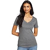 Eddie Bauer Womens Women's Petite Short Sleeve Favorite Vneck Tee