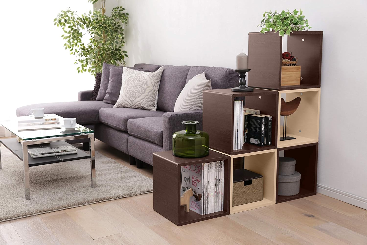 Movian Cubo de almacenamiento modular Madera MDF 34.9 x 29 x 34.4 cm