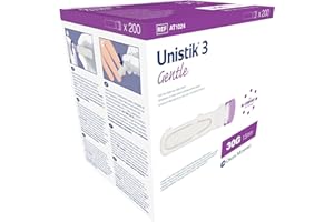 Owen Mumford Unistik 3 Safety Lancets (30G), 200 Count