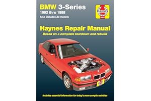 BMW 3 Series 1992 thru 1998, Also includes Z3 Models, Haynes Repair Manual