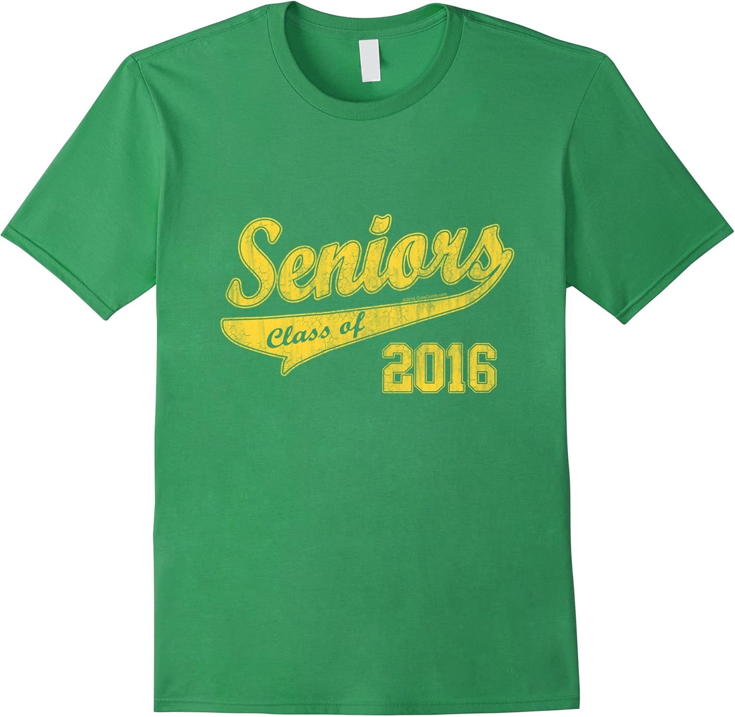 Amazon.com: Green and Gold Seniors Class of 2016 Graduation T Shirt