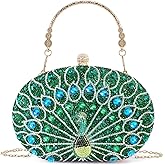 YAPAIOU Rhinestone Evening Clutch Purses for Women Evening Clutch bag Crossbody & Shoulder Bag For Wedding Night out Party
