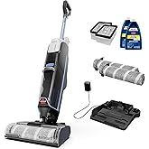 Bissell CrossWave Edge Cordless Plus Wet Dry Vacuum &amp; Mop, 4329G | Extra brush rolls, filters &amp; hard floor cleaner included; ZeroGap edge; tangle-free brush roll