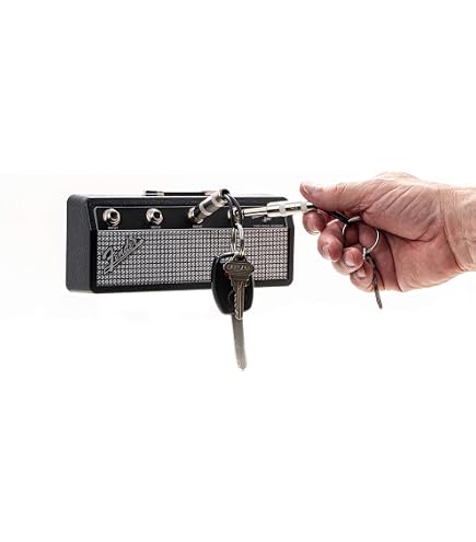 Amazon.com: Hang your keys like a rockstar Fender Holiday Keychain