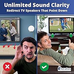 EUCATUS BEST PRODUCTS & GIFTS TV Speaker Passive