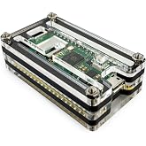 C4Labs Zebra Pico W Case &ndash; for the Raspberry Pi Pico W/Pico 2 / Pico 2W - Single Pack