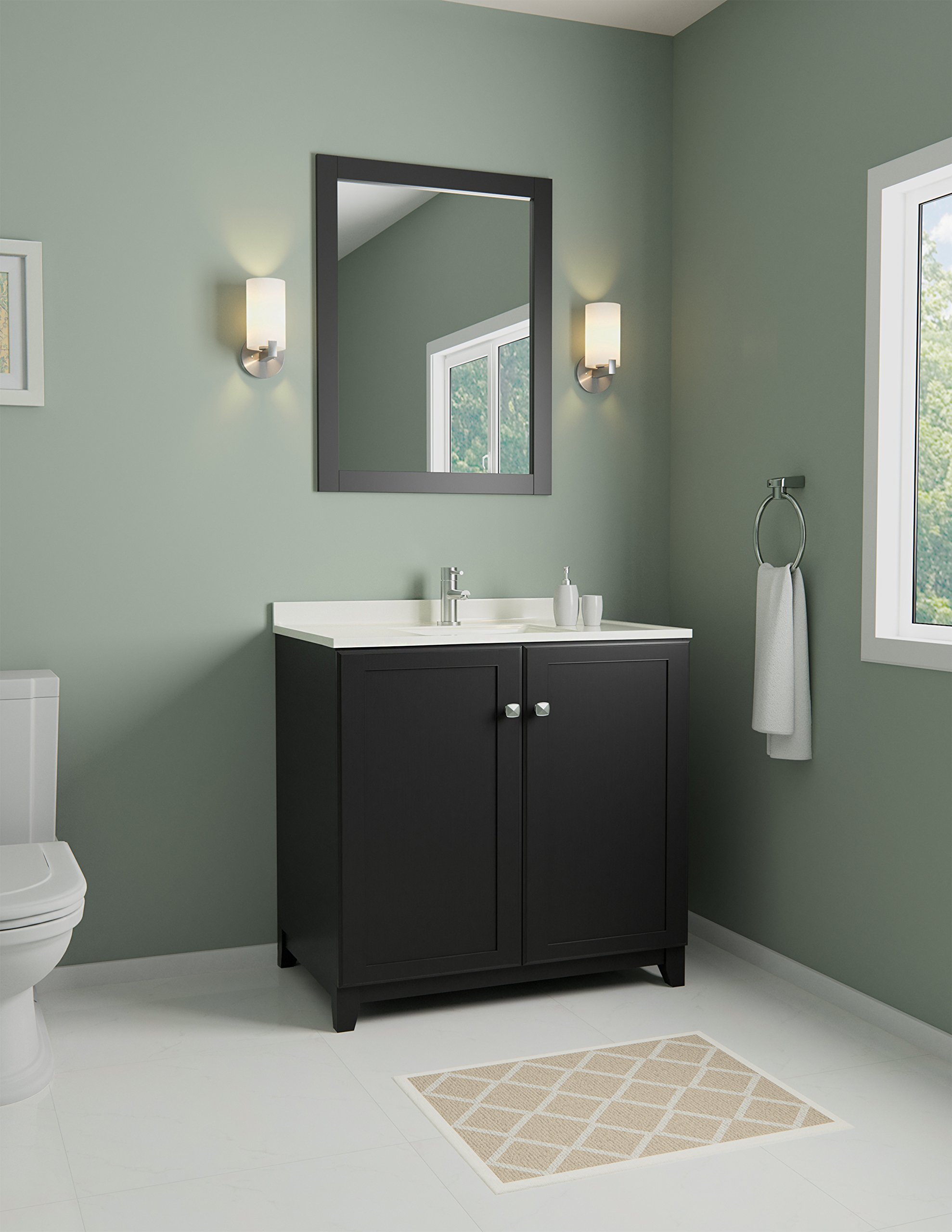 Design House 547000 Shorewood FurnitureStyle Vanity with 2Doors, 30inches by 21