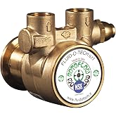Pump, 3/8" NPTF, 111 Max. GPH, Brass, Bypass