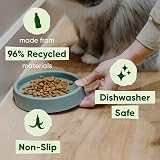 Beco Cat Steady Bowl Food & Water Whisker Friendly Coastal Blue view 2