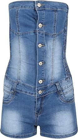 boobtube denim dress