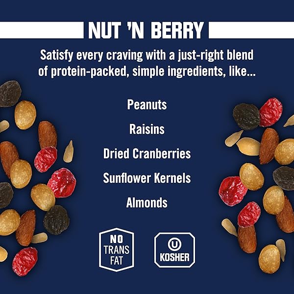 KAR’S NUTS NUT ‘N BERRY TRAIL MIX, 30 OZ – RESEALABLE POUCH (PACK OF 1), GLUTEN-FREE TRAIL MIX SNACK