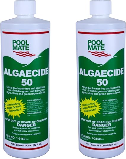 pool mate 1 2150 02 50 alguicida para piscina paquete de 2